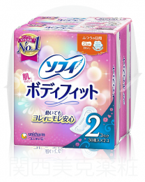 蘇菲 動感防漏柔膚衛生棉護墊 無翼 21cm 30枚入×2包 4903111382965image