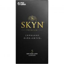 【Fuji Latex】 SKYN NON=LATEX CONDOMS 天然 5片