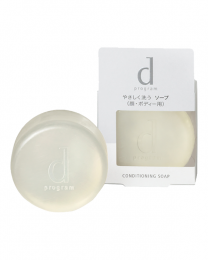 【資生堂】 d'program敏感話題 潔膚皂 100g 4514254366202image