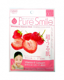 【Sun smile】 Pure Smile 精萃全效滋潤面膜 草莓 1片