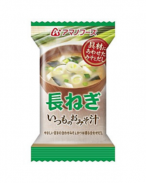 【Amano Foods】 Itsumo no Miso soup with Green Onions 9g 4971334204067image