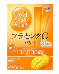 【Earth Corporation】 胎盤C果凍條 芒果口味 31片 4901080661210image