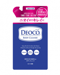 【Rohto Pharmaceutical】 Deoco 淨透除味沐浴乳補充片 250ml