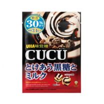 【UHA味覺糖】 CUCU 紅糖和牛奶 80g