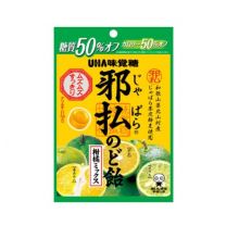 【UHA味覺糖】 喉嚨含片柑橘混合 72g