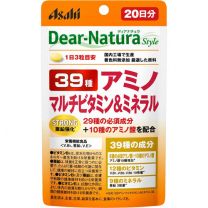 【Asahi Group Foods】 Dear Natura Style 39 種氨基複合維生素和礦物質 60錠