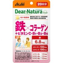 【Asahi Group Foods】 Dear Natura Style Iron x 膠原蛋白 20錠 4946842639519image