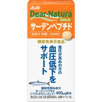 【Asahi Group Foods】 Dear Natura 黃金 沙登肽 60錠