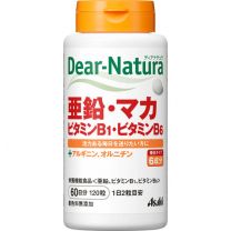 【Asahi Group Foods】 Dear Natura 鋅/瑪卡/維生素B1/維生素B6 120錠