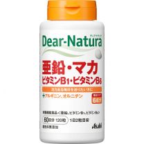 【Asahi Group Foods】 Dear Natura Zinc / Maca / Vitamin B1 / Vitamin B6 120 tablets 4946842650224image