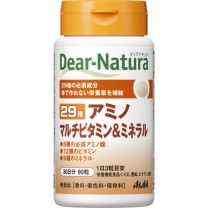 【Asahi Group Foods】 Dear Natura 29種 氨基複合維生素和礦物質 90錠