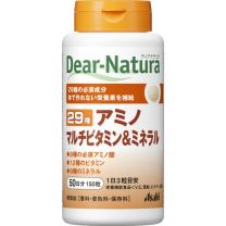 【Asahi Group Foods】 Dear Natura 29種 氨基複合維生素和礦物質 150錠 4946842634668image