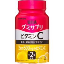 【UHA味覺糖】 軟糖補充 維生素C (瓶裝) 60錠 4902750651685image