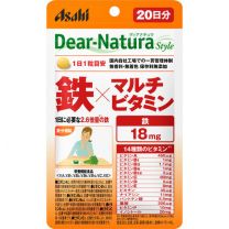 【Asahi Group Foods】 Dear Natura Style Iron x Multivitamin 20錠 4946842636648image