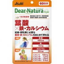 【Asahi Group Foods】 Dear Natura Style 葉酸 x 鐵/鈣 120錠