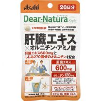 【Asahi Group Foods】 Dear Natura Style 肝臟提取物 x 鳥氨酸氨基酸 60錠