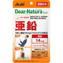 【Asahi Group Foods】 Dear Natura Style 鋅 20錠 4946842636570image