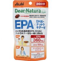 【Asahi Group Foods】 Dear Natura Style EPA x DHA + 納豆激酶 80錠 4946842637546image