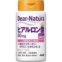 【Asahi Group Foods】 Dear Natura 透明質酸 60錠