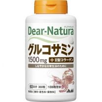 【Asahi Group Foods】 Dear Natura 葡萄糖胺 + II 型膠原蛋白 360錠