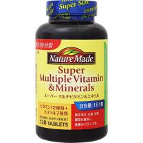 【Otsuka Pharmaceutical】 Nature Made Super Multi Vitamin & Mineral 120 tablets 4987035513711image