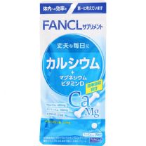 【FANCL】 鈣+鎂維生素D 100錠