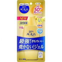 【Rohto Pharmaceutical】 Skin Aqua 超級保濕凝膠 黃金 110g