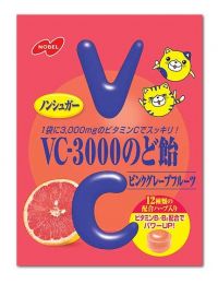 【Nobel】 VC3000 Throat Lozenge Pink Grapefruit 90g 4902124680433image