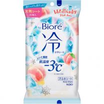 【花王】 Biore Cold Sheet 桃香香皂 20片 4901301367266image