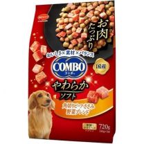 【Nippon Pet Food】 組合狗嫩軟切牛肉、剪刀蔬菜 720g 4902112021392image