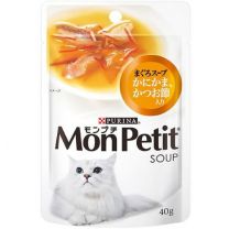 【Nestle Japan】 Mon Petit pouch 湯菜單，配鰹魚片 40 克 4902206202829image