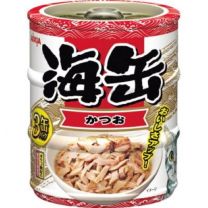 【AIXIA】 海迷你鰹魚罐頭180g×3片 4571104719861image