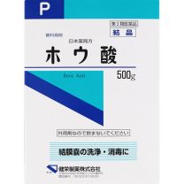 【健栄製藥】 日本藥典 硼酸 (結晶) 500g