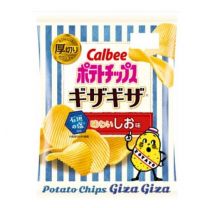【Calbee】 Potato Chips Jagged Taste Shio 60g 4901330593544image