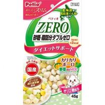 【While stock lasts】Petio Deliciously Slim Sugar/Fat Double Zero Crunchy Boro Vegetables 45g 4903588140716image