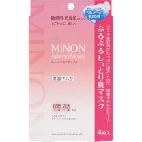 【第一三共醫療】 MINON 氨基保濕豐盈保濕面膜 4 片