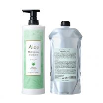 Aloe Hair gloss Shampoo for refill 340mL＆Smart holder 4571415283341aimage