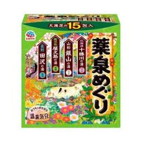 【Earth Corporation】 Yakusen Meguri 入浴劑 組合裝 15包 4901080309815image