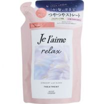 【KOSE】 Jureme Relax 午夜修護 護髮素 Refill（Straight & Gloss）340ml 4971710558678image