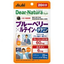 【Asahi】 Dear Natura Style 藍莓×葉黃素+茶氨酸 20粒