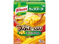 【Ajinomoto】 Knorr Cup Soup Tsubu-tappuri Corn Cream (3 packs) 4901001135769image