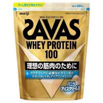 【明治】 Zavas 乳清蛋白 100 香草冰淇淋味 980g 4902777319285image