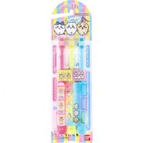 【Bandai】 兒童牙刷 3 件套 Chikawa 4549660894209image
