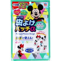 【Earth Corporation】 驅蟲貼 α Mickey & Minnie 6p x 12 張 4901080037213image