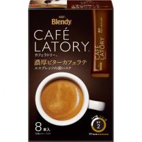 【AGF】 Blendy 拿鐵咖啡棒 濃鬱苦味拿鐵 8 瓶 4901111310506image