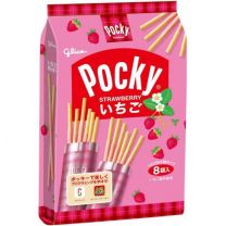 【Ezaki Glico】 草莓百奇 8 袋 4901005512573image
