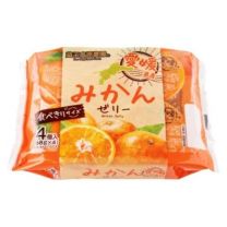 【Wakayama Sangyo】 Zao Kogen Farm Ehime Prefecture Mandarin Orange Jelly 68g x 4 4964937051299image