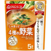 【Asahi Group Foods】 我的味噌湯：4種蔬菜，5袋 4971334212598image