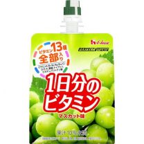 【House Wellness】 PERFECT VITAMIN 一天所需的維生素果凍，麝香葡萄口味，180g 4530503881593image