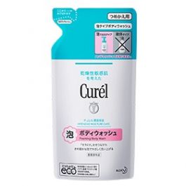【Kao】 Curel Foaming Body Wash Refill 380ml